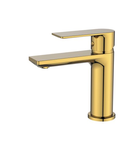 Umyvadlová baterie MIXXUS PREMIUM ALEX 001 BRUSHED GOLD, zlatá