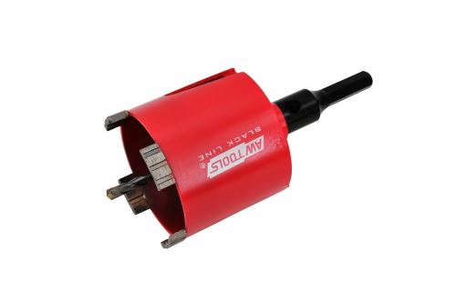AWTOOLS Diamantový vrták 68mm, vykružovací korunka AW47350