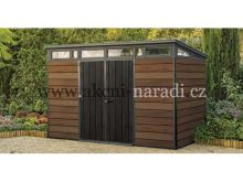 KETER  Pent  11x7 Signature Walnut zahradní domek 17213181 (5)