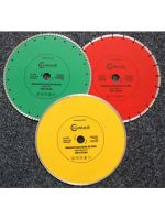 LUMAG Diamantový řezný kotouč, turbo DS350T (zelený) LUMAG Diamantový řezný kotouč, turbo DS350T (zelený)