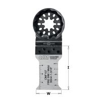 CMT Starlock Ponorný pilový list BIM s jemným řezem, na kov - 30 mm, sada 50ks (1)