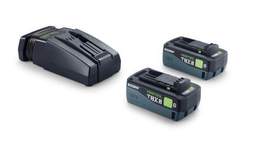 FESTOOL Napájecí sada 18V 2xTBX8/SCA16