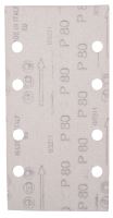MAKITA papír brusný suchý zip 93x185mm 8 děr K80, 10ks