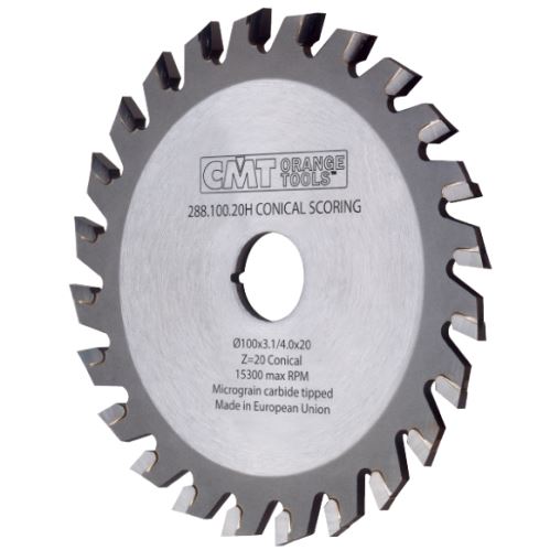CMT Předřezový kotouč kónický pro CNC stroje - D200x4.7-6.0 d45 Z36 HW