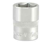 YATO Gola ořech šestihran 16 mm pro 3/8", krátký YATO Gola ořech šestihran 16 mm pro 3/8", krátký