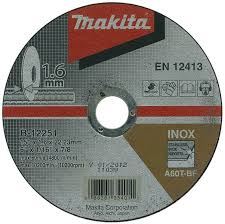MAKITA D-65969 řezný kotouč 125x1,2x22.23 NEREZ