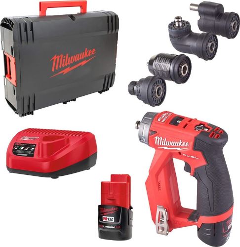 MILWAUKEE M12 FDDXKIT-202X vrtačka s rychlovýměnným sklíčidlem   4933464979