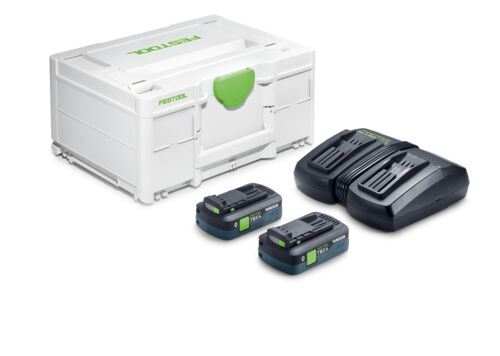 FESTOOL Napájecí sada SYS 18V 2xTBX4/TCL6DUO