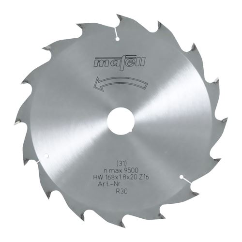 MAFELL 092476 Pilový kotouč-HM, 168 x 1,2/1,8 x 20 mm, Z 16, WZ