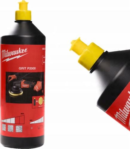 MILWAUKEE Brusná leštící pasta žlutá, jemná 1litrl4932492301