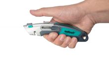 Wolfcraft profesionální dvojitý nůž s trapézovou čepelí  4106000 (16)