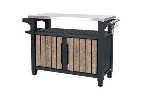 KETER Grilovací stolek UNITY XL 207 l Ashwood 17214729