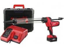 MILWAUKEE C18PCG/600T-201B aku vytlačovací pistole v kufru 4933441808