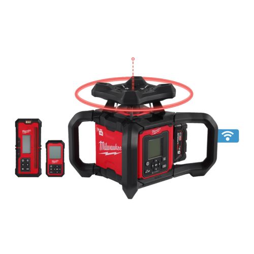 MILWAUKEE M18RLOHV1200-501C Rotační laser s automatickým nastavením sklonu