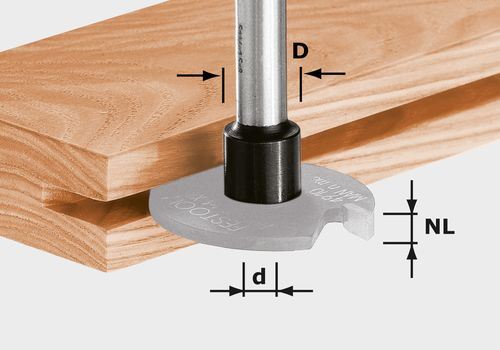 FESTOOL Frézovací vřeteno S8 1,5-5 D14