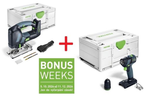 FESTOOL Akumulátorová přímočará pila PSBC 500 EB-Basic