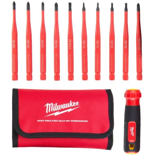 MILWAUKEE Izolovaný multibitový šroubovák 10 v 1