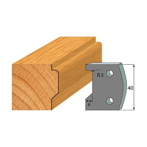IGM profil 032 - pár omezovačů 40x4mm SP