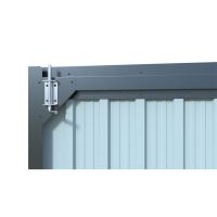 Riwall PRO RMCG 20x13 Anthracite kovová garáž 3,8 x 6 m se sedlovou střechou Antracit (2)