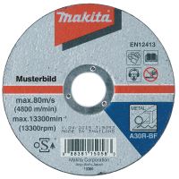 MAKITA řezný kotouč na kov 125x2.5x22 ocel (1)