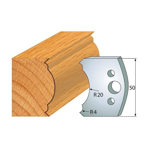 IGM profil 507 - pár nožů 50x4mm SP