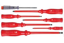 Šroubováky elektrikářské, sada 7 kusů, v krabici, Magg