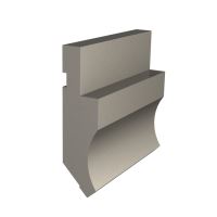 Metallkraft  Horní nástroj 75° H=67 mm / R 0,8 mm / délka 200 mm