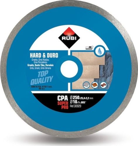RUBI 30929 Diamantový kotouč CPA250 SUPERPRO 250mm