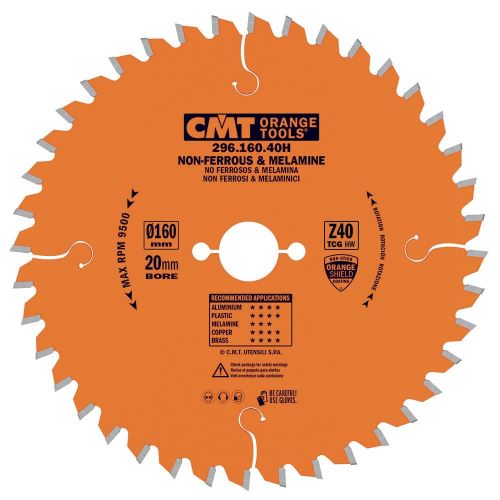 CMT Orange Pilový kotouč na lamino, plast a neželezné kovy - D235x2,8 d30 Z48 HW