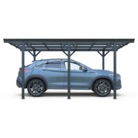 Riwall PRO RMCP 16 x 10 Anthracite přístřešek pro auto ( 5 x 3 m ) (3)