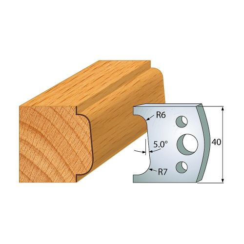 IGM profil 002 - pár nožů 40x4mm SP