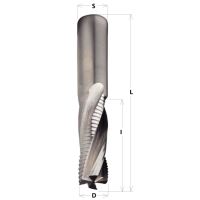 IGM 197 Spirálová fréza s lamači třísek pozitivní Z2+2 - D16x55 L110 S=16 (1)