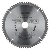 Wolfcraft Wolfcraft pilový kotouč pro pokos.pily přesné řezy ø210x30 Z64 6540000