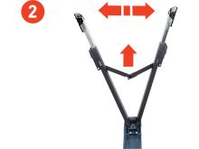 EXTOL PREMIUM  koza stavební skládací 1kus, nosnost 550kg, výška 60-85cm 8859999 (3)