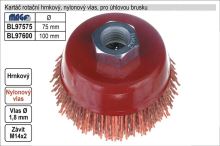 MAGG Kartáč rotační hrnkový nylonový 100mm BL97600