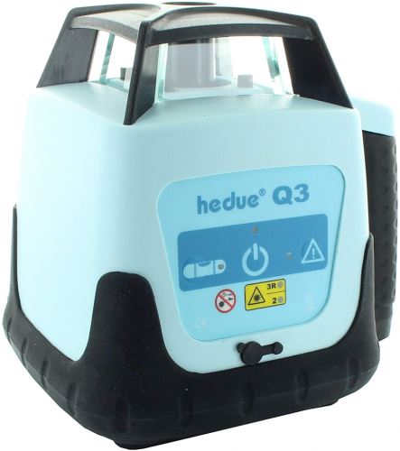 Hedü rotační laser Q3 pro vodorovnou a svislou rovinu a manuální sklon v ose