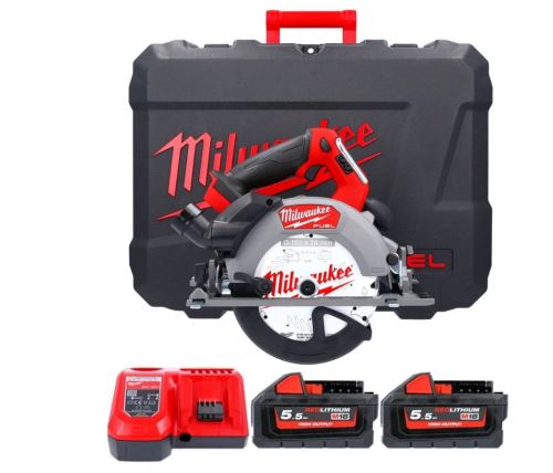 MILWAUKEE M18FCSDC165-552 aku okružní pila 66mm 2x5,5Ah