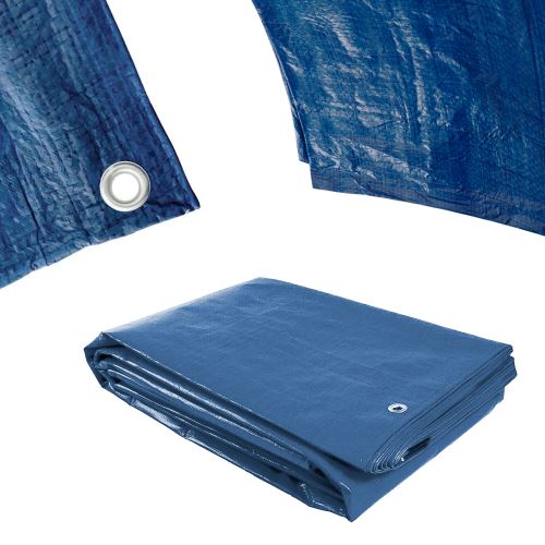 Plachta Procraft BT20x20 50g/m2 nepromokavá s oky 20x20m modrá