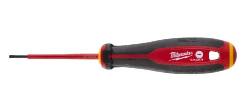 MILWAUKEE Šroubovák Tri-Lobe VDE plochý SL 0.4 x 2.5 x 75mm 4932478712