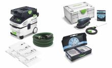 FESTOOL Kombinovaná sada pro bezprašnou práci CTM MIDI/ETS EC/GR/FIS