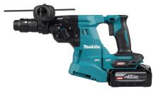 MAKITA Aku kladivo s výměnným sklíčidlem a AWS Li-ion XGT 40V/4,0Ah,Makpac