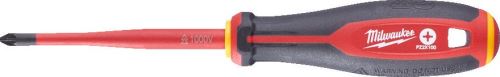 MILWAUKEE  šroubovák elektrikářský VDE TRI-LOBE PZ2 X100 4932478726