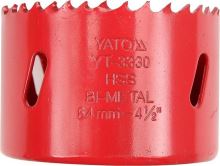 Pilový vrták do kovu korunkový bimetalový vyřezávací 32mm YATO
