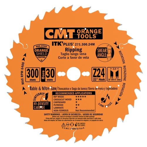 CMT ITK Ultra tenký kotouč univerzální - D160x1,7 d20(+16) Z24 HW