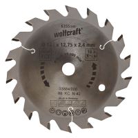 Wolfcraft Wolfcraft pilový kotouč středně hrubé řezy ø180x20 Z22 6372000