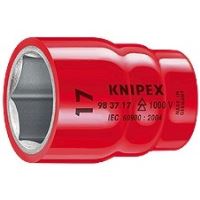 KNIPEX Nástrčný klíč izolovaný Hlavice nástrčná 3/8 KNIPEX Nástrčný klíč izolovaný Hlavice nástrčná 3/8