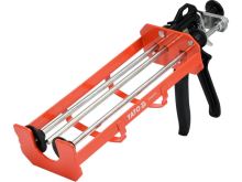 YATO YT-67574  Lis na kartuše dvojitý, pistole vytlačovací dvojitá, 2x400ml