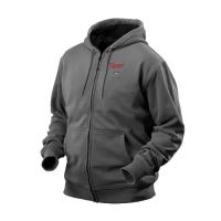 MILWAUKEE M12 HHGREY3-0 XL Vyhřívaná mikina s kapucí šedá M12 HH GREY3-0 (XL) 4933464355
