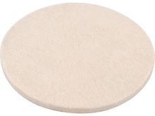 EXTOL PREMIUM  Leštící kotouč filcový 115mm tloušťka 7mm se suchým