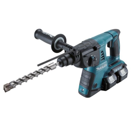 MAKITA Aku kladivo Li-ion 2x18V/5,0Ah, systainer DHR263PT2J